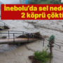 Sinop’ta ev ve iş yerlerini su bastı