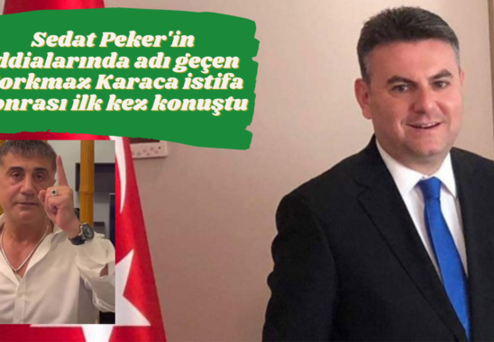 Sedat Pekerin iddialarinda adi gecen Korkmaz Karaca istifa sonrasi ilk kez konustu