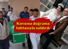 Gaziantep’te karısını öldüren şahıs polislerden özür diledi
