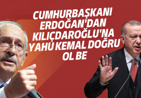 Cumhurbaskani Erdogandan Kilicdarogluna