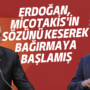Erdogan Micotakisin sozunu keserek bagirmaya baslamis