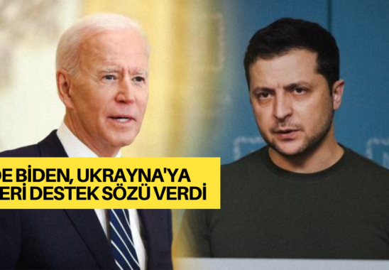 Joe Biden Ukraynaya askeri destek sozu verdi