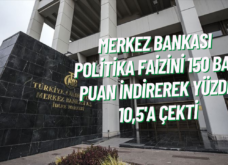 Türkiye Cumhuriyet Merkez Bankası (TCMB) Para Politikası Kurulu (PPK) faiz kararını açıkladı