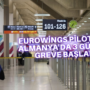 Eurowings uçuşlarına grev engeli