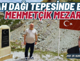Şah Dağı Tepesinde Bir Mehmetçik Mezarı